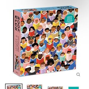 Galison Book Club 1000 Piece Puzzle - Multicolor